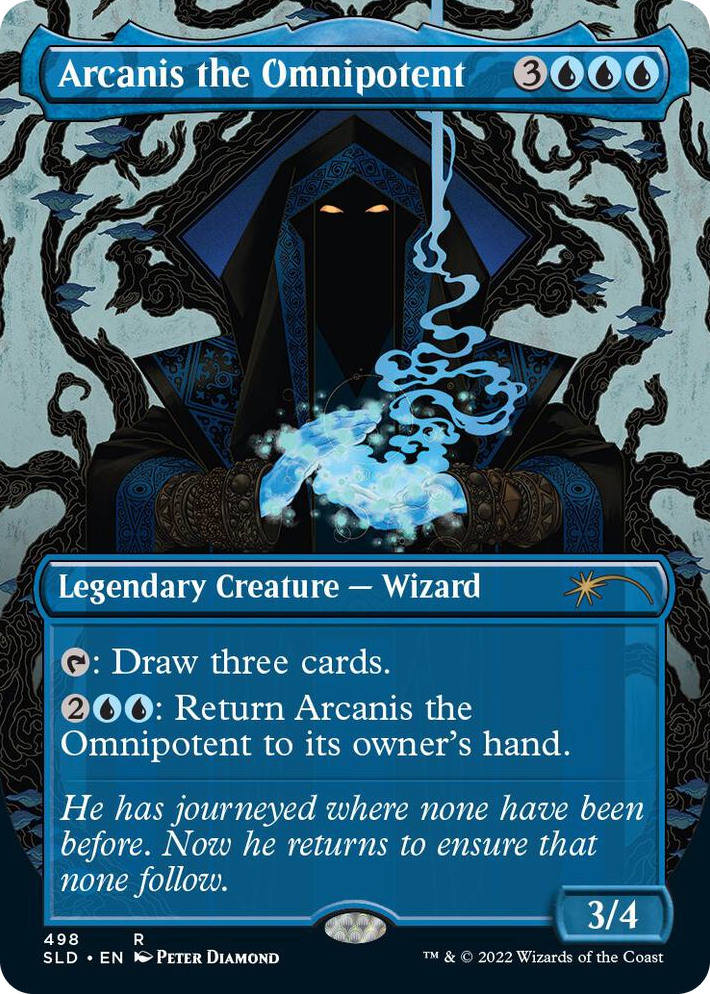 0498 Arcanis the Omnipotent R Secret Lair Drop Series