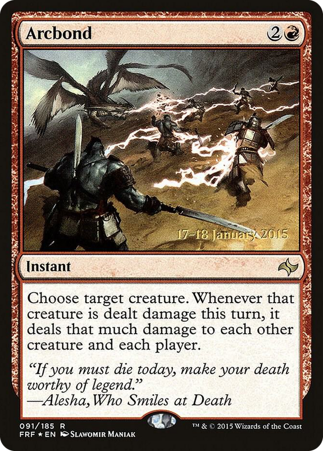 0091 Arcbond P Prerelease Cards