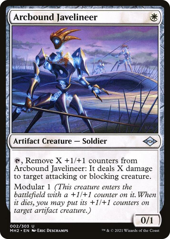 0002 Arcbound Javelineer U Modern Horizons 2