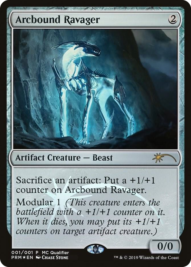 0001 Arcbound Ravager M WMCQ Promo Cards