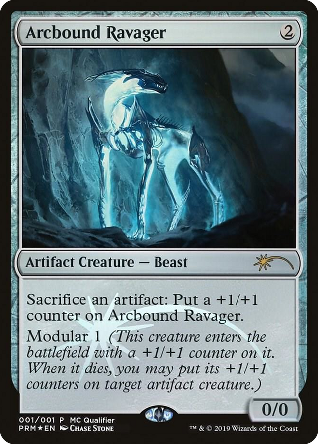 0001 Arcbound Ravager M WMCQ Promo Cards
