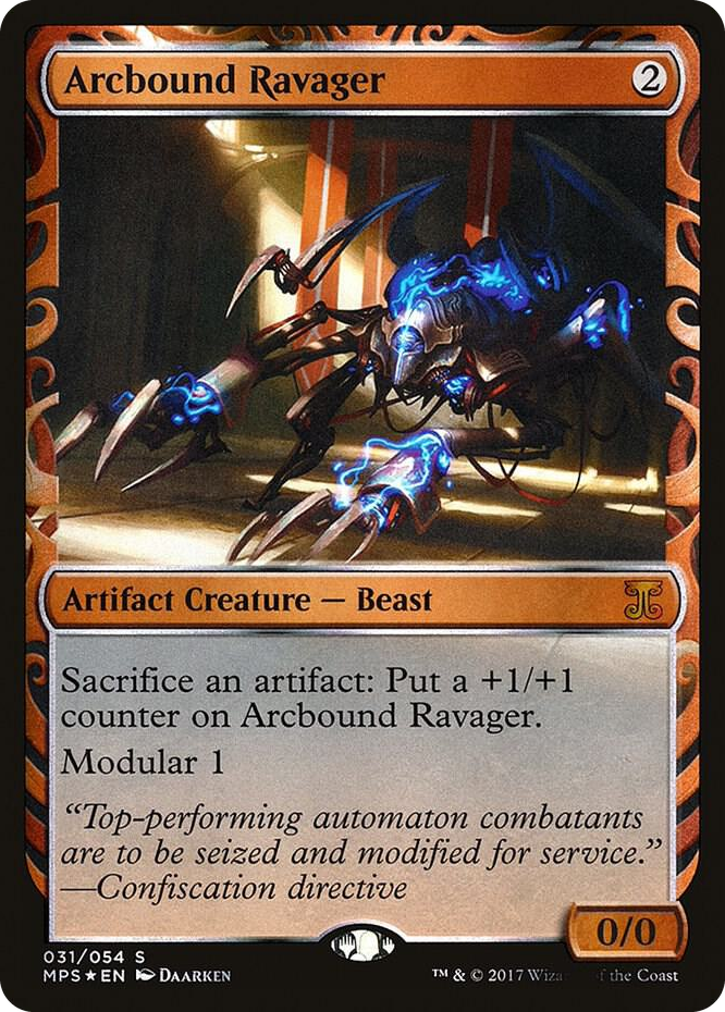 Arcbound Ravager #31 M - Masterpiece Series: Kaladesh Inventions Pokemon card