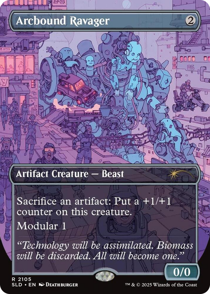 Arcbound Ravager (2105) #2105 R - Secret Lair Drop Series Pokemon card