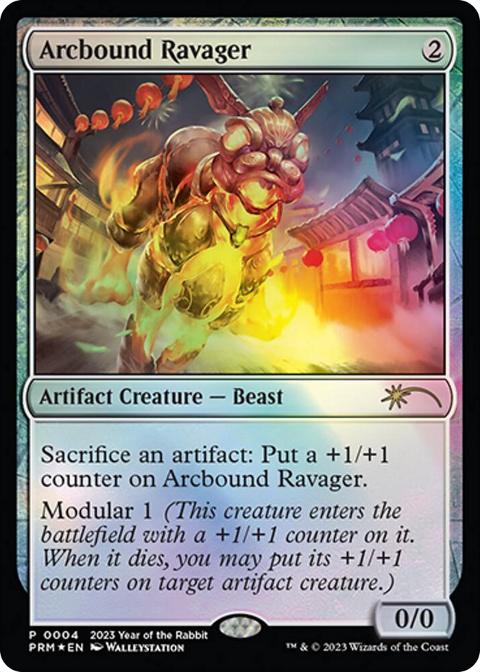 Arcbound Ravager (Year of the Rabbit 2023) #4 P - Unique and Miscellaneous Promos Pokemon card