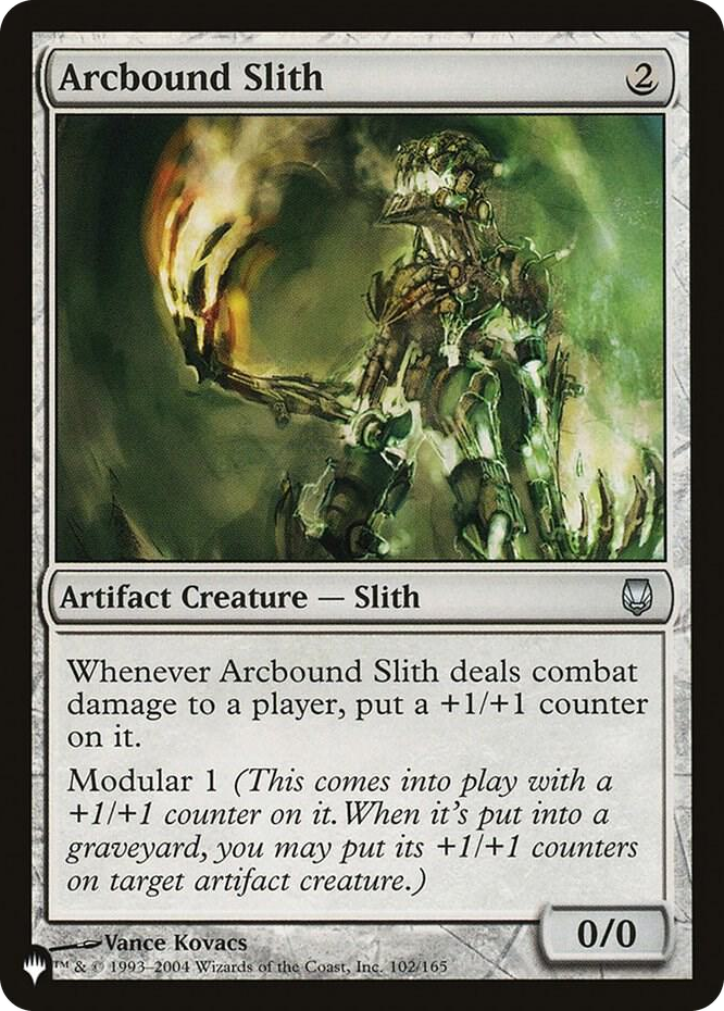 Arcbound Slith #102 U - The List Reprints Pokemon card