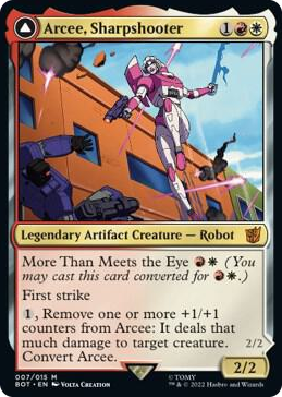 0007 Arcee, Sharpshooter M Universes Beyond: Transformers