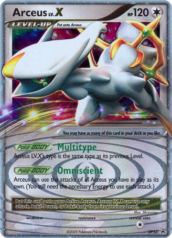 DP053 Arceus LV.X - DP53 Promo Diamond and Pearl Promos