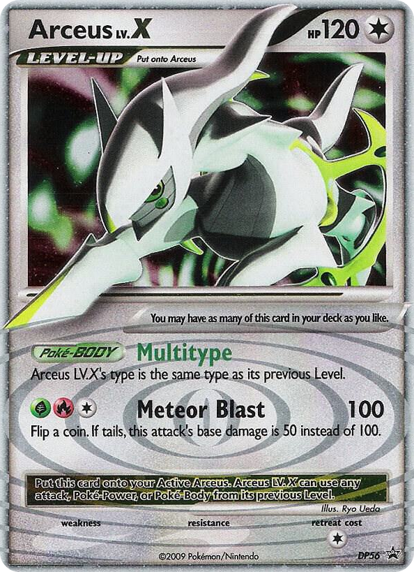 DP056 Arceus LV.X - DP56 Promo Diamond and Pearl Promos