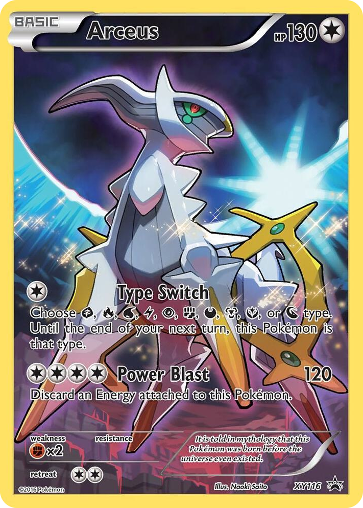 XY116 Arceus - XY116 Promo XY Promos