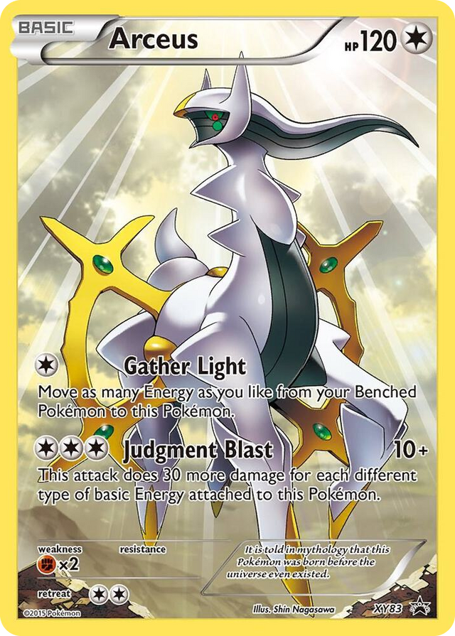 XY083 Arceus - XY83 Promo XY Promos