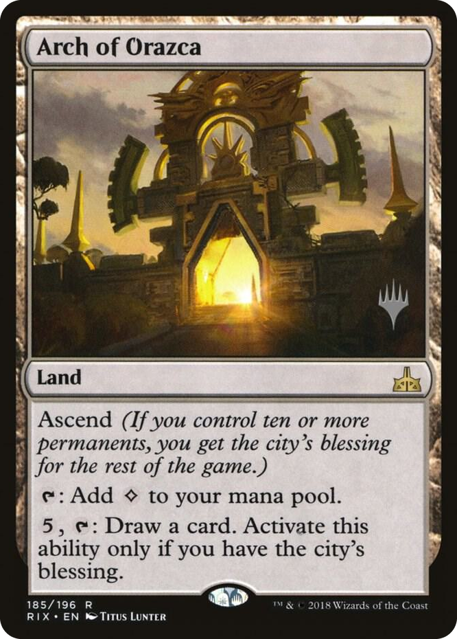 0185 Arch of Orazca R Promo Pack: Core Set 2020