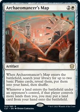 0012 Archaeomancer's Map R Commander 2021