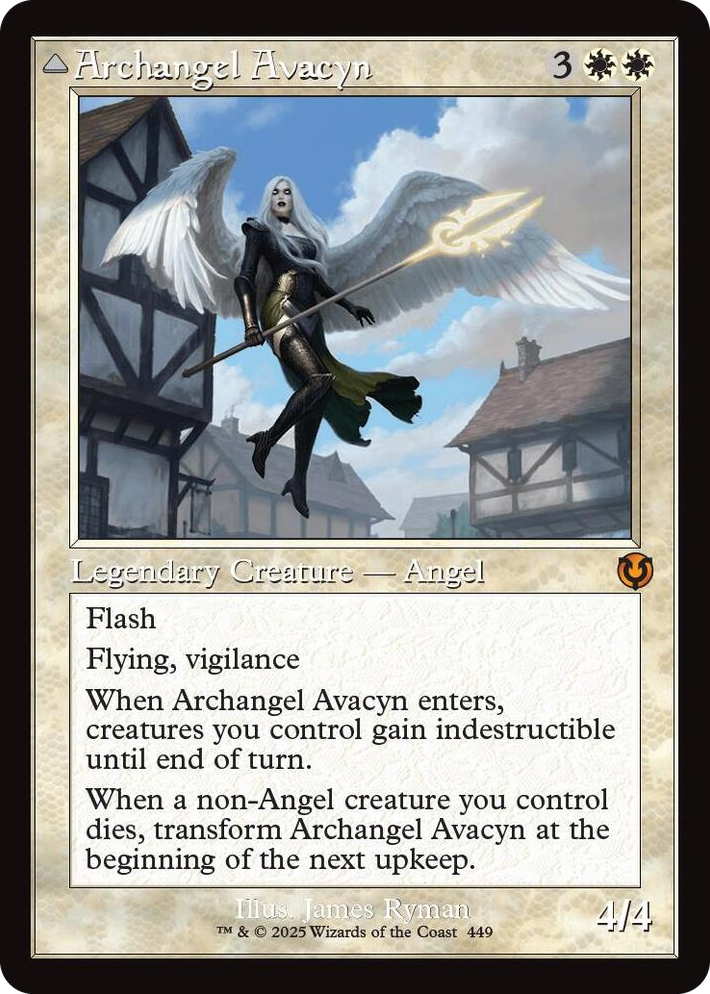 0449 Archangel Avacyn (Retro Frame) M Innistrad Remastered