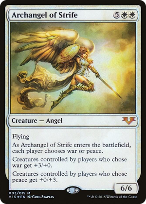0003 Archangel of Strife M From the Vault: Angels