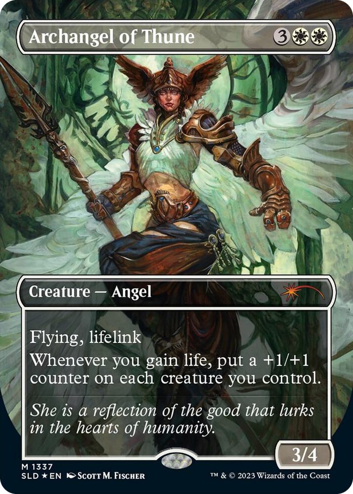 Archangel of Thune #1337 M - Secret Lair Drop Series Pokemon card