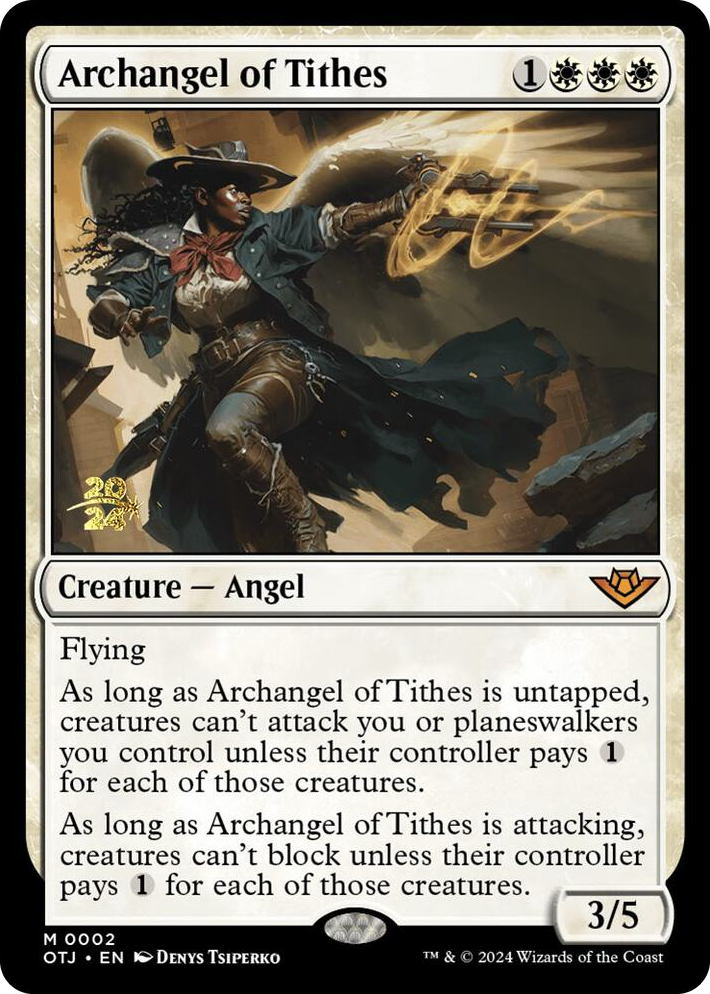 0002 Archangel of Tithes M Prerelease Cards