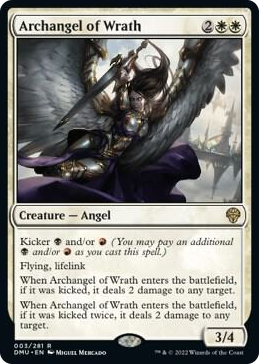 0003 Archangel of Wrath R Dominaria United