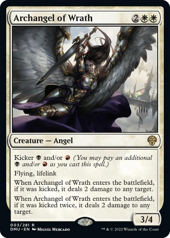 0003 Archangel of Wrath R Promo Pack: Dominaria United