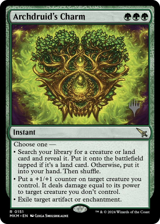 0151 Archdruid's Charm R Promo Pack: Murders at Karlov Manor