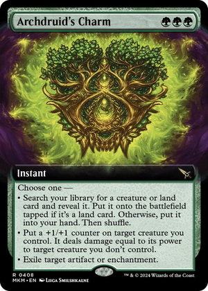 0408 Archdruid's Charm (Extended Art) R Murders at Karlov Manor