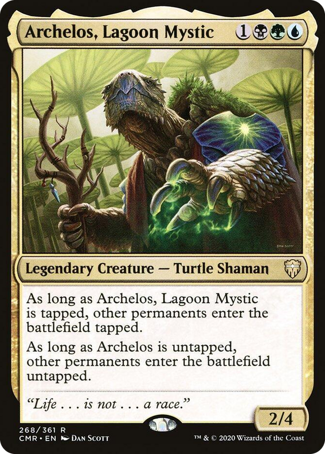 0268 Archelos, Lagoon Mystic R Commander Legends