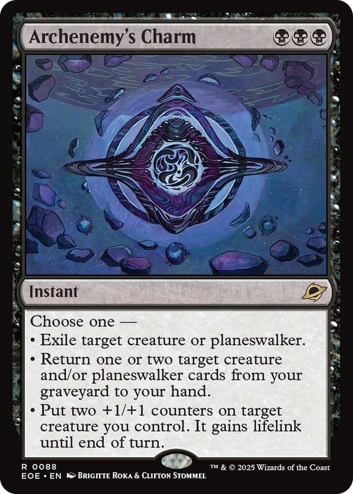Archenemy's Charm #88 R - Edge of Eternities Pokemon card