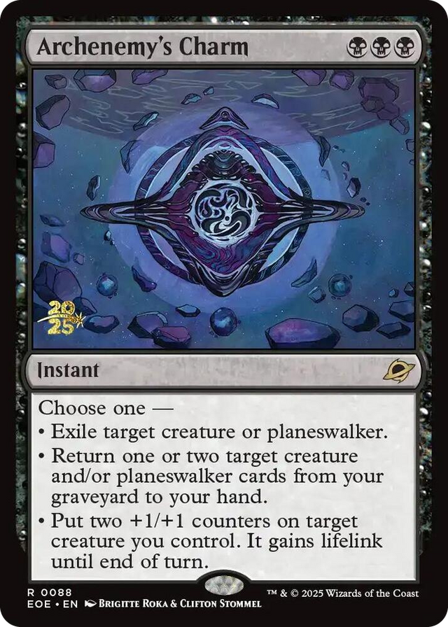 0088 Archenemy's Charm R Prerelease Cards