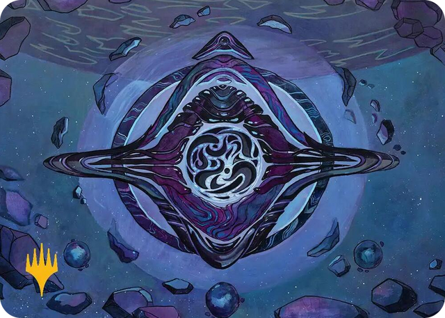 0011 Archenemy's Charm Art Card (Gold-Stamped Planeswalker Symbol) S Art Series: Edge of Eternities
