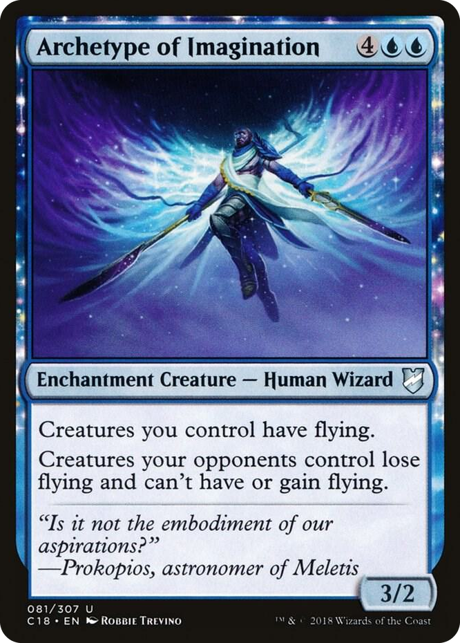 0081 Archetype of Imagination U Commander 2018