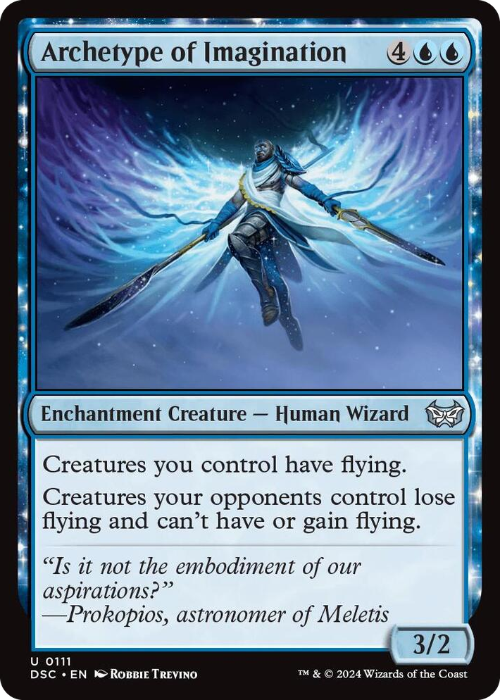 0111 Archetype of Imagination U Commander: Duskmourn: House of Horror