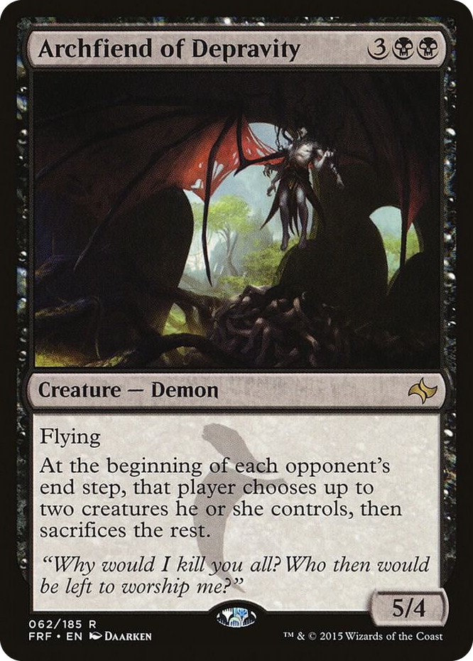0062 Archfiend of Depravity R Fate Reforged