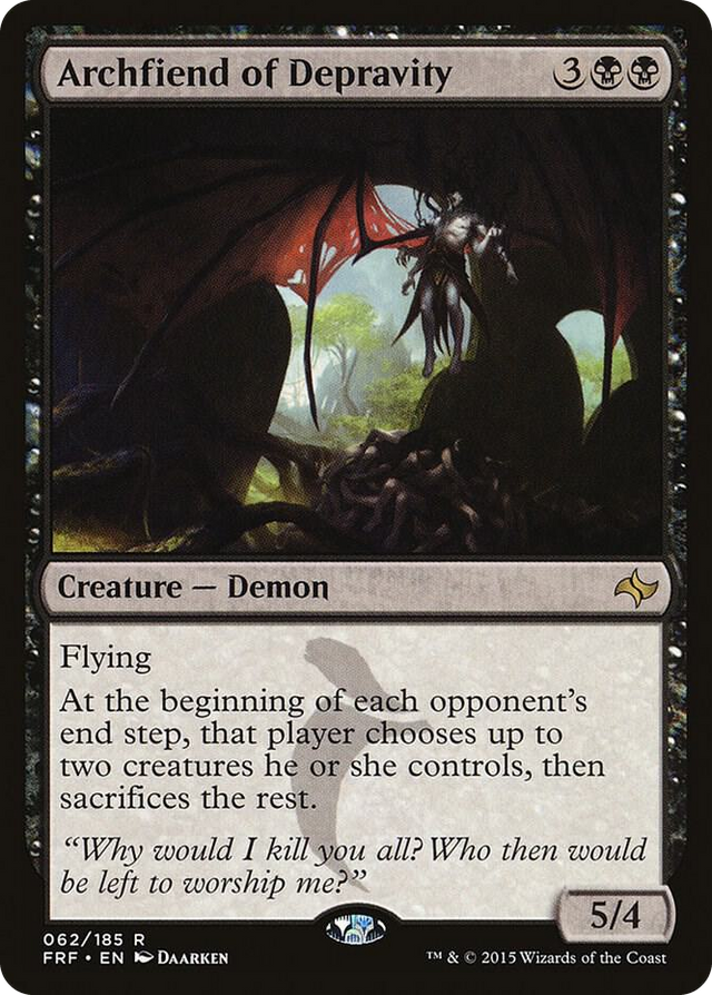 0062 Archfiend of Depravity R Fate Reforged