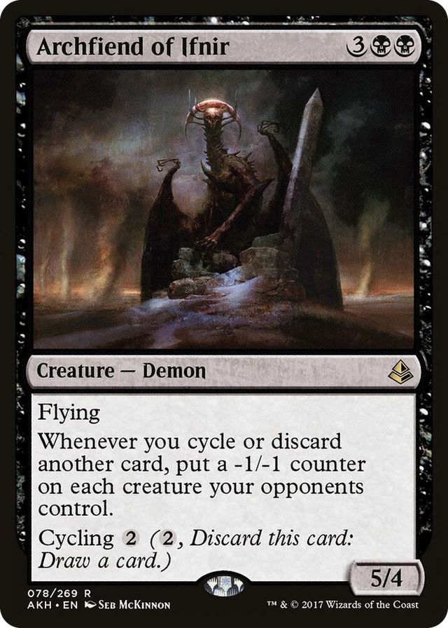 0078 Archfiend of Ifnir R Amonkhet