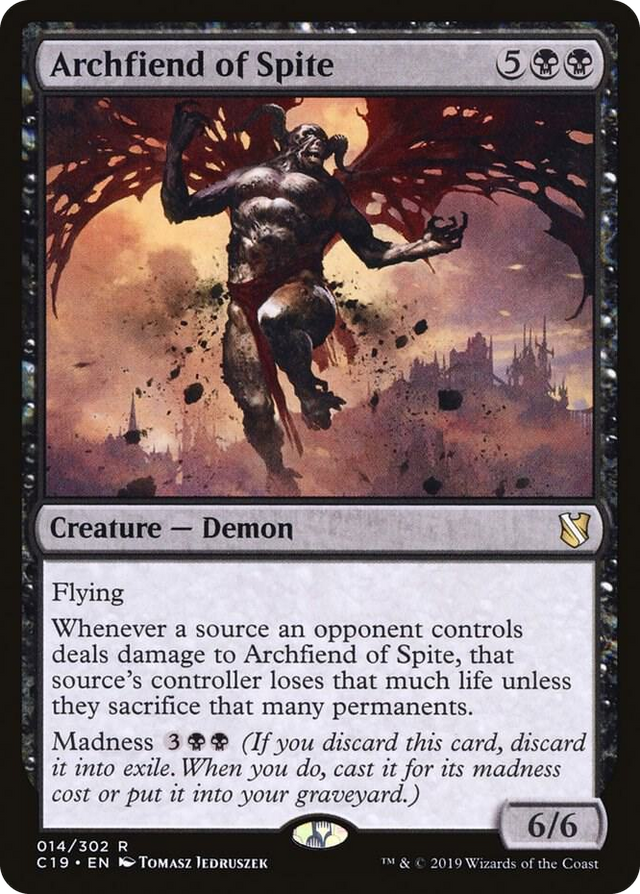 0014 Archfiend of Spite R Commander 2019