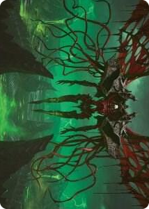 Archfiend of the Dross Art Card #18 S - Art Series: Phyrexia: All Will Be One Pokemon card