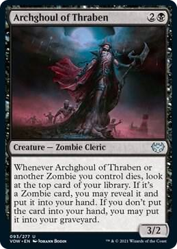 0093 Archghoul of Thraben U Innistrad: Crimson Vow