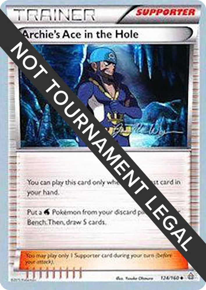 0124 Archie's Ace in the Hole - 2015 (Jacob Van Wagner) Uncommon World Championship Decks