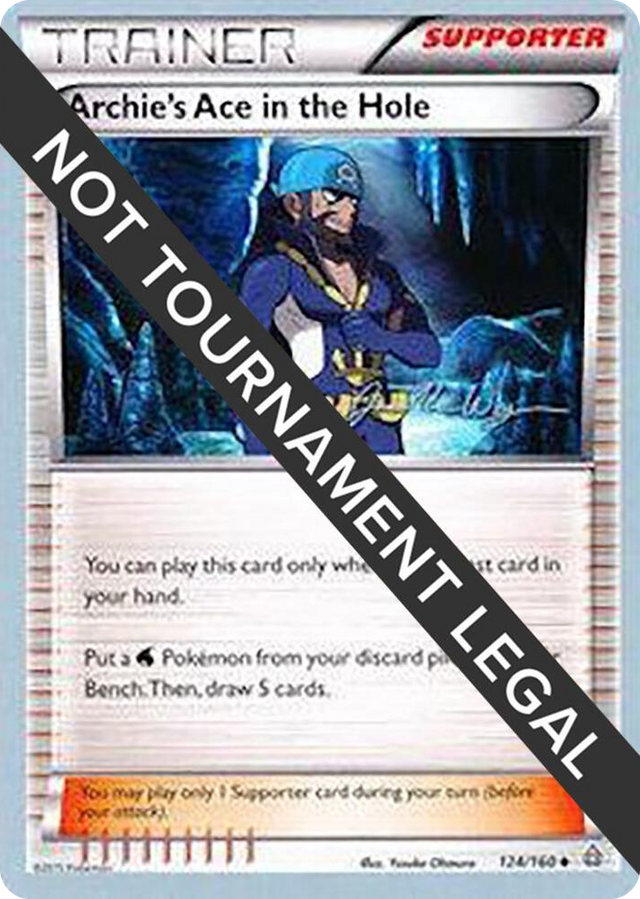 0124 Archie's Ace in the Hole - 2015 (Jacob Van Wagner) Uncommon World Championship Decks