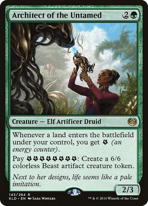 0143 Architect of the Untamed R Kaladesh