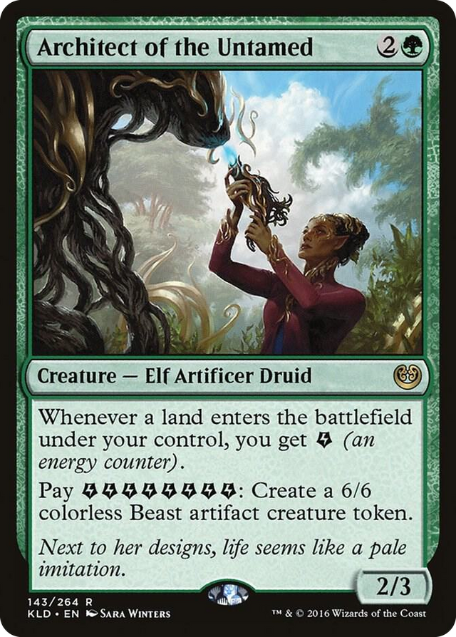 0143 Architect of the Untamed R Kaladesh