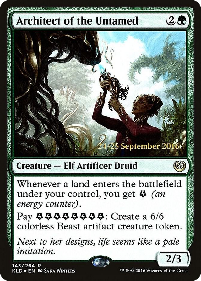 0143 Architect of the Untamed R Prerelease Cards