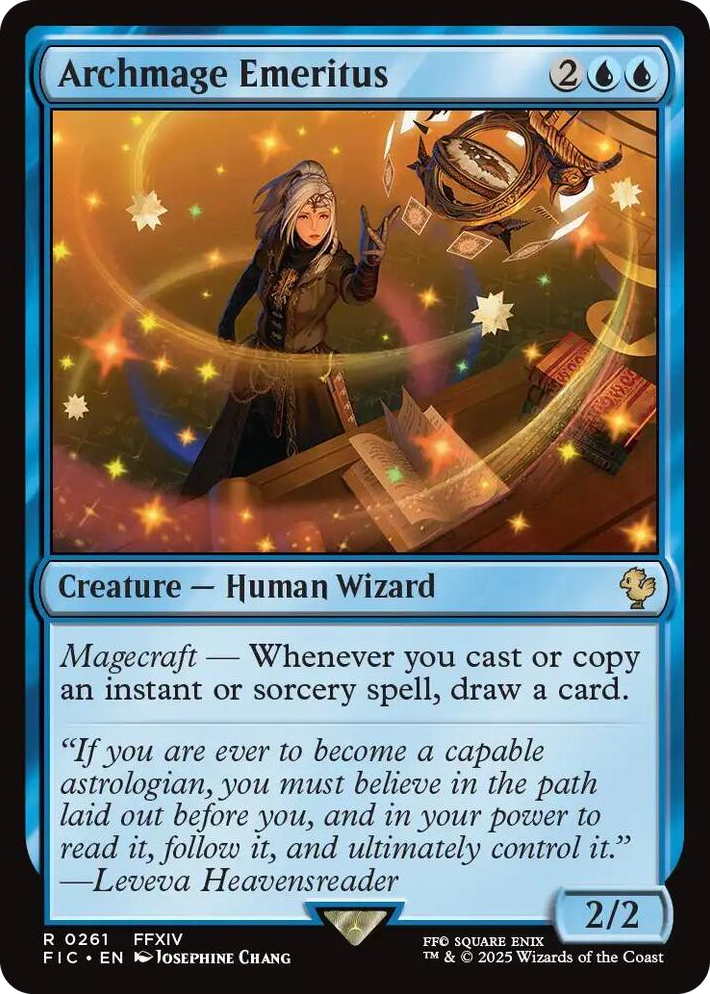 0261 Archmage Emeritus R Commander: FINAL FANTASY