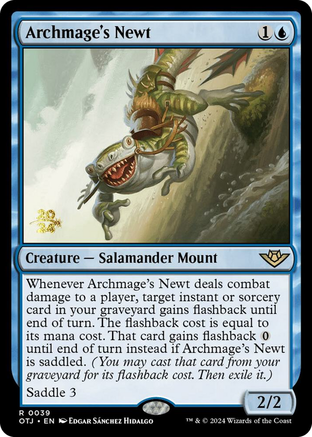 0039 Archmage's Newt R Prerelease Cards