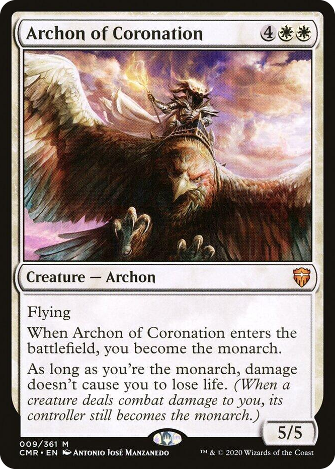 0009 Archon of Coronation M Commander Legends