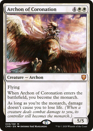 0009 Archon of Coronation M Commander Legends