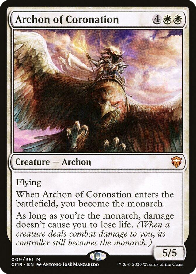 0009 Archon of Coronation M Commander Legends
