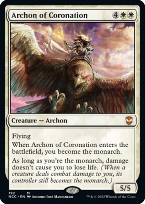 0192 Archon of Coronation M Commander: Streets of New Capenna