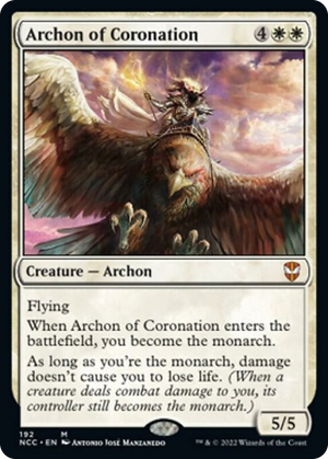 0192 Archon of Coronation M Commander: Streets of New Capenna
