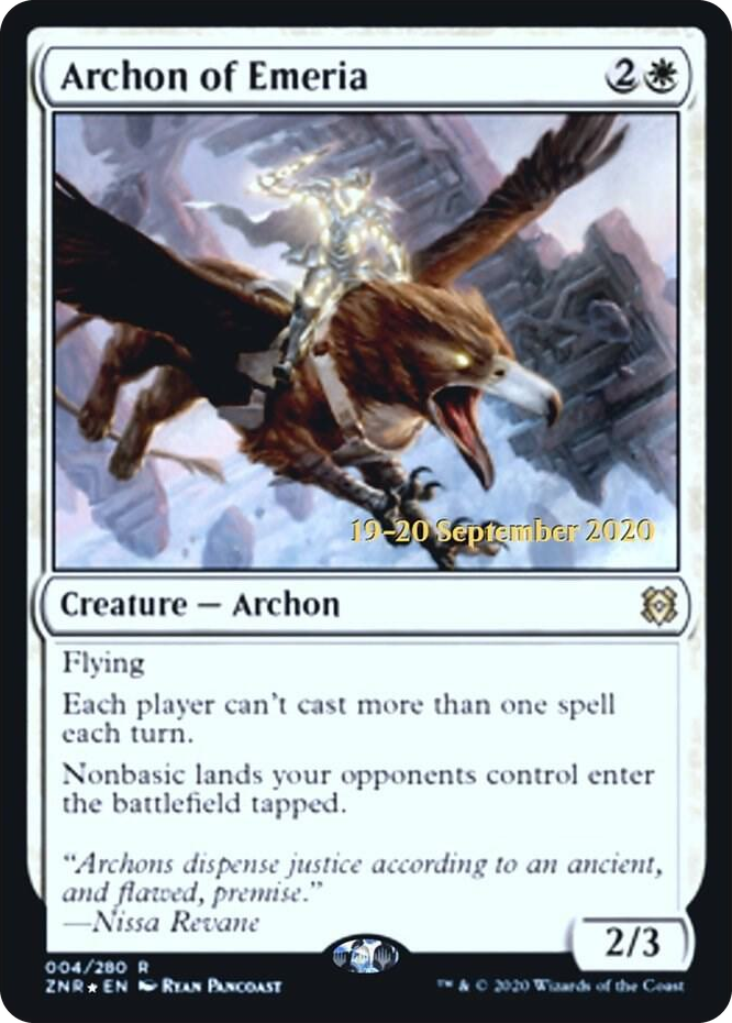 Archon of Emeria #4 R - Prerelease Cards Pokemon card