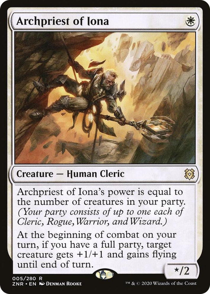 0005 Archpriest of Iona R Zendikar Rising